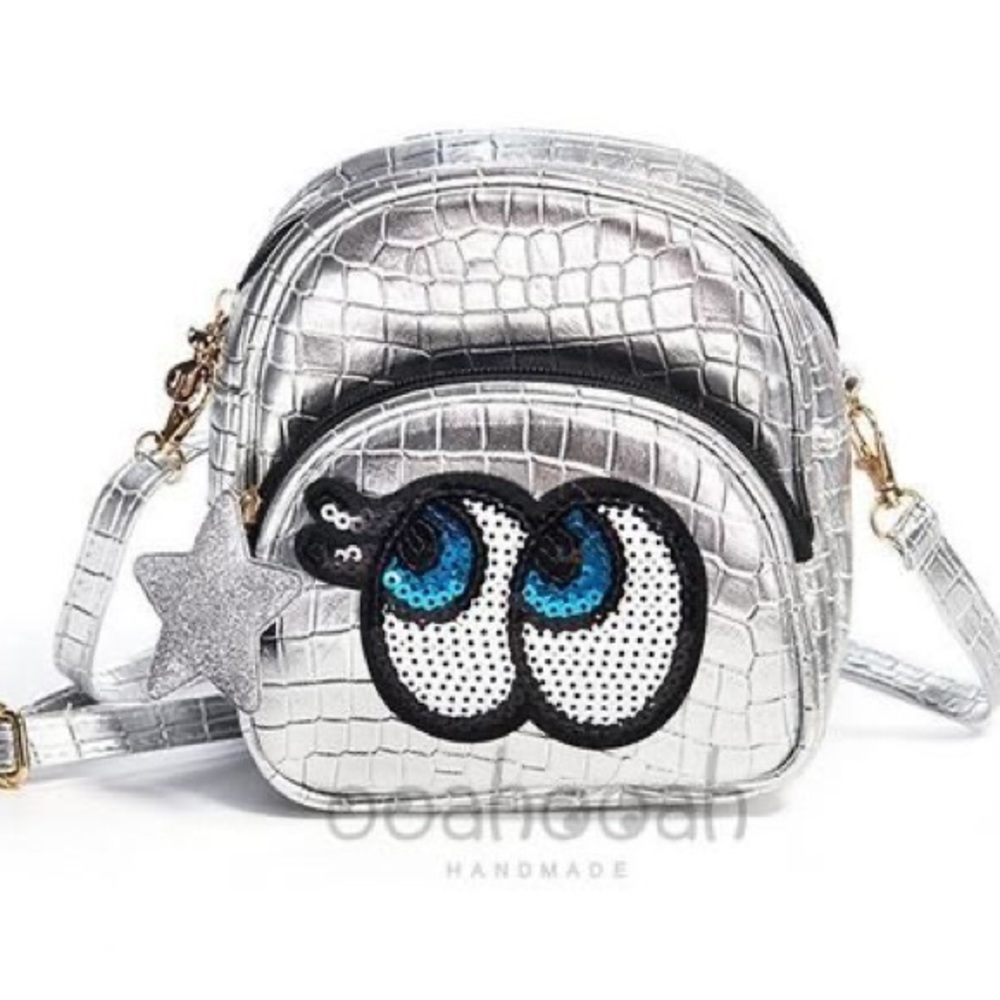 OOAHOOAH -METALLIC CROSSBODY W SEQUIN EYES